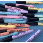 Caneta Marca Texto BRW Tons Pastel - Kit ou Unidade