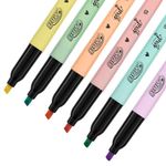 Caneta Marca Texto BRW Tons Pastel - Kit ou Unidade