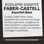 Kit Lápis Faber Castell Supersoft Glam e Tradicional - Luxo Super Macio