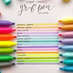 Kit Marca Texto Faber Castell Tons Pastel e Neon Grifpen - Coleção Completa