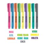 Kit Marca Texto Faber Castell Tons Neon e Cores Novas Grifpen - Coleção Completa