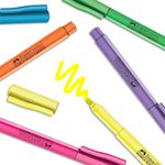 Kit Marca Texto Faber Castell Tons Neon e Cores Novas Grifpen - Coleção Completa