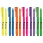 Kit Marca Texto Faber Castell Tons Neon e Cores Novas Grifpen - Coleção Completa