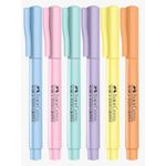 Kit Marca Texto Faber Castell Grifpen Tom Pastel
