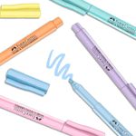 Kit Marca Texto Faber Castell Grifpen Tom Pastel