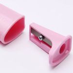Apontador com Depósito Tom Pastel Faber Castell - Rosa, Azul, Lilás e Verde