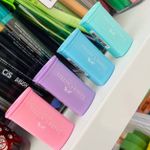 Apontador com Depósito Tom Pastel Faber Castell - Rosa, Azul, Lilás e Verde