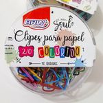 Clips para Papel Colorido BRW - 50 unidades (Tradicional, Tom Pastel, Rose, Gold)