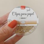 Clips para Papel Colorido BRW - 50 unidades (Tradicional, Tom Pastel, Rose, Gold)