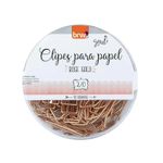 Clips para Papel Colorido BRW - 50 unidades (Tradicional, Tom Pastel, Rose, Gold)
