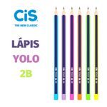 Kit Lápis Cis Yolo 2B ou Kit com Apontador