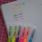 Kit Caneta Rapid Gel Goller - Neon, Glitter e Trend - Cores Pastel