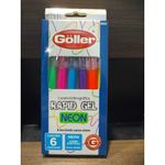 Kit Caneta Rapid Gel Goller - Neon, Glitter e Trend - Cores Pastel