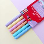 Canetinha Hidrográfica Faber Castell Vai e Vem Tons Pastel, Neon ou Tradicionais