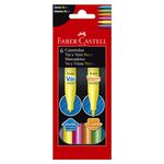 Canetinha Hidrográfica Faber Castell Vai e Vem Tons Pastel, Neon ou Tradicionais