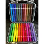 Estojo Brush Leo&Leo Ponta Pincel para Lettering ou Caligrafia - 24 ou 12 Cores