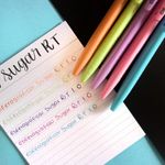 Caneta Cis Sugar Retrátil Tons Pastel 1.0mm - Kit ou Unidade