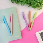 Caneta Cis Sugar Retrátil Tons Pastel 1.0mm - Kit ou Unidade