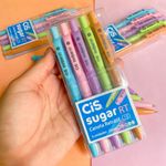 Caneta Cis Sugar Retrátil Tons Pastel 1.0mm - Kit ou Unidade
