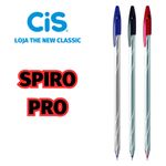 Caneta Cis Spiro Pro Ponta Agulha Ultra Fina Corpo Longo 0.7mm - Kit ou Unidade