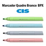 Marcador para Quadro Branco Cis bpx - Azul, Preto, Vermelho e Verde - Kit ou unidade