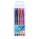 Kit Caneta Cis Pixel Coloridas Super Leve 1.0mm