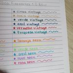 Kit Caneta BRW Fine Marker - Tons Pastel, Neon, Básicas e Vintage Hidrográfica Ponta 1.0mm
