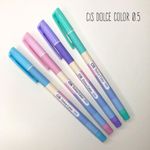 Caneta Cis Dolce Color Escrita Fina 0.5mm - Kit ou unidade