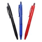Kit Caneta Retrátil Ponta Média Pilot Inox 1mm BP-1 RT