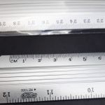Régua de Alumínio BRW 30 cm