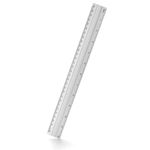 Régua de Alumínio BRW 30 cm