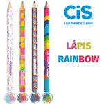 Lápis Cis Rainbow Arco-Íris Jumbo Super Macio MultiColor - Tom Pastel, Metálico ou Neon