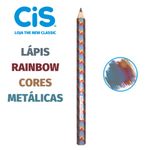 Lápis Cis Rainbow Arco-Íris Jumbo Super Macio MultiColor - Tom Pastel, Metálico ou Neon
