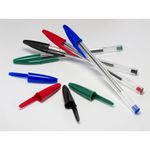 Kit Caneta Bic Cristal Média Classic - Azul, Preta, Vermelha, Verde