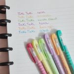 Kit Caneta Delta Perfumada Tons Pastel, Neon ou Tradicionais Goller (Com Cheirinho)