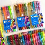 Kit Caneta Cis Gel Gelyx - Coleção Completa - Pastel, Neon, Metálicas, Glitter e Fashion