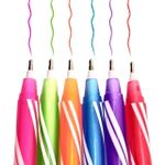 Kit Caneta Goller Twist Colors - Coloridas (Estilo Spiro) - Pastel - Neon - Azul - Preta