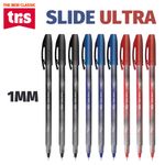 Kit Caneta Esferográfica Tris Slide Ultra Ponta 1.0mm