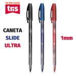 Kit Caneta Esferográfica Tris Slide Ultra Ponta 1.0mm