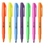 Kit Coleção Completa Caneta Marca Texto Cis Lumini Neon - Kit ou Unidade