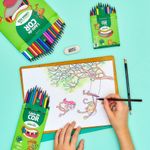 Lápis de Cor Leo&Leo Ecológico 48, 36, 24 ou 12 unidades - Apagável, Mini ou Tradicional