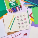 Lápis de Cor Leo&Leo Ecológico 48, 36, 24 ou 12 unidades - Apagável, Mini ou Tradicional