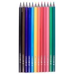 Lápis de Cor Leo&Leo Ecológico 48, 36, 24 ou 12 unidades - Apagável, Mini ou Tradicional