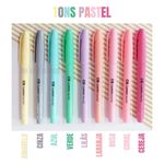 Marca Texto Cis Tom Pastel Lumini Caneta - Coleção Completa - Kit ou unidade