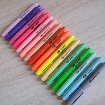 Kit Marca Texto Cis Lumini - Coleção Completa, Neon, Tom Pastel, Metálicas, Ponta Dupla, Flex, Trend