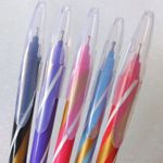 Kit Caneta Cis Candy Ponta Fina - Rosa, Preta, Azul, Roxa e Vermelha - 20, 15, 10 ou 5