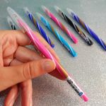 Kit Caneta Cis Candy Ponta Fina - Rosa, Preta, Azul, Roxa e Vermelha - 20, 15, 10 ou 5