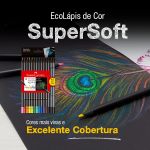Kit Lápis de Cor SuperSoft Faber Castell - Tom Pastel, Neon, Metálicos, Tons de Pele e Coloridos (Extra Macio)