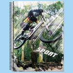 Caderno Capa Dura Sports 20 Matérias 400 Folhas