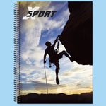 Caderno Capa Dura Sports 20 Matérias 400 Folhas